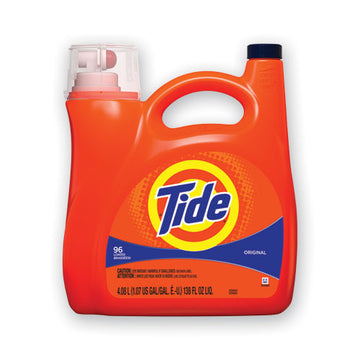 Tide® Liquid Laundry Detergent, Original, 96 Loads, 138 Oz Pump Dispenser, 4-carton freeshipping - TVN Wholesale